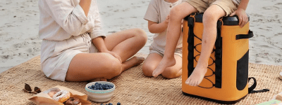 RIVONOVA magnetic soft cooler for camping