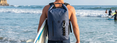 rivonova premium roll-top backpack cooler