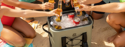 RIVONOVA magnetic soft cooler for the beach trip