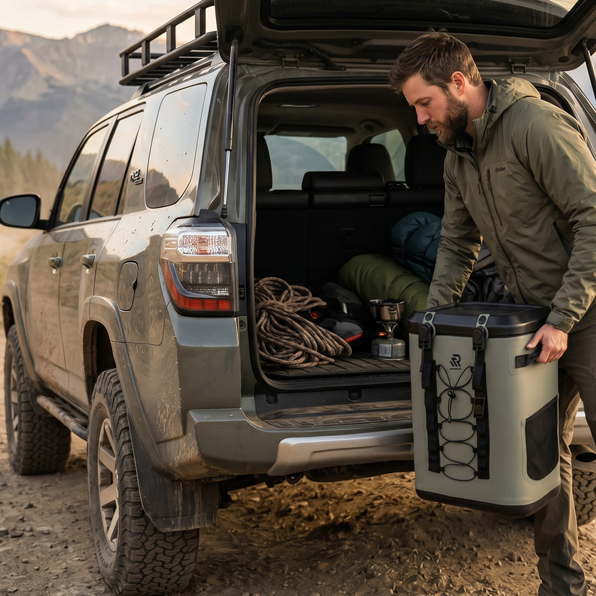 magnetic soft cooler for RV Camping
