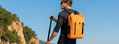 rivonova roll-top backpack cooler for paddleboarding
