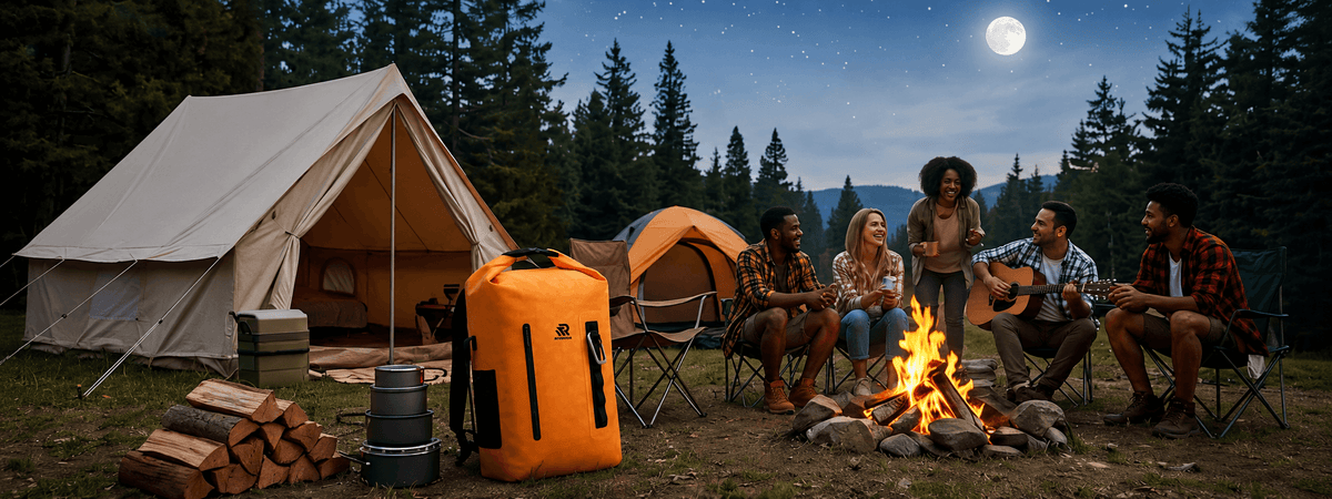rivonova roll-top backpack cooler for summer
