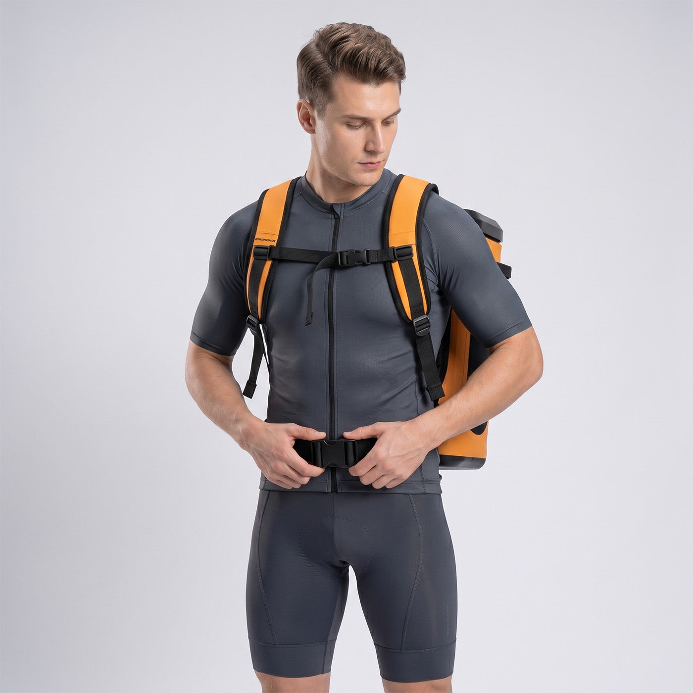 Rivonova magnetic soft cooler Orange with adjustable chest and waist straps