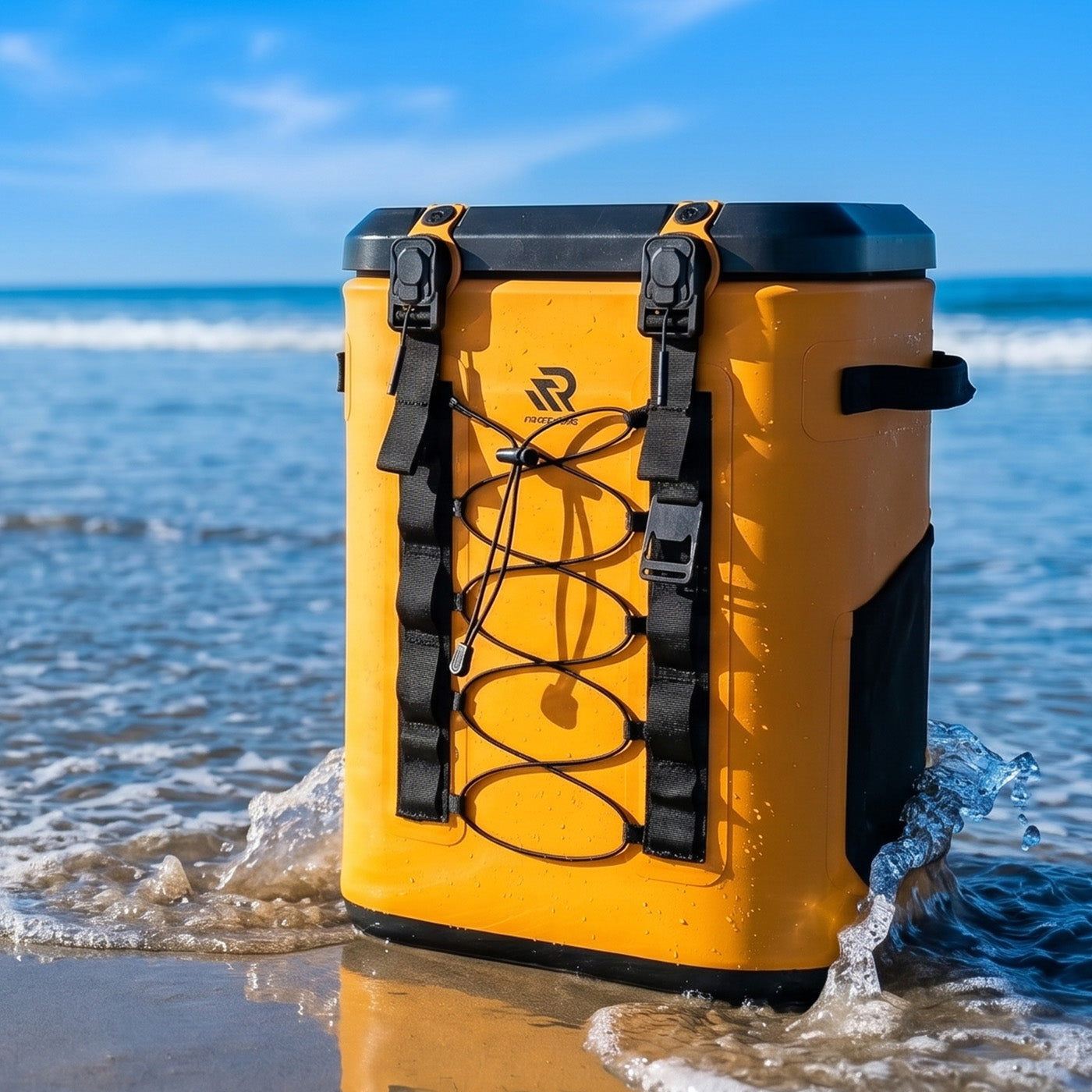 durable magnetic cooler for beach