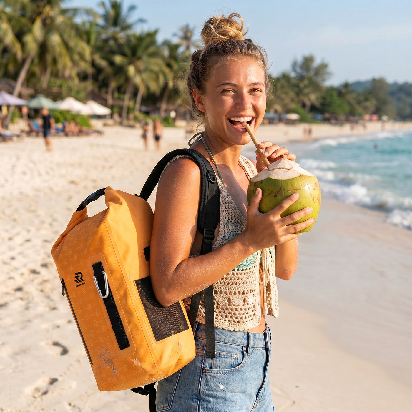 portable soft cooler for beach