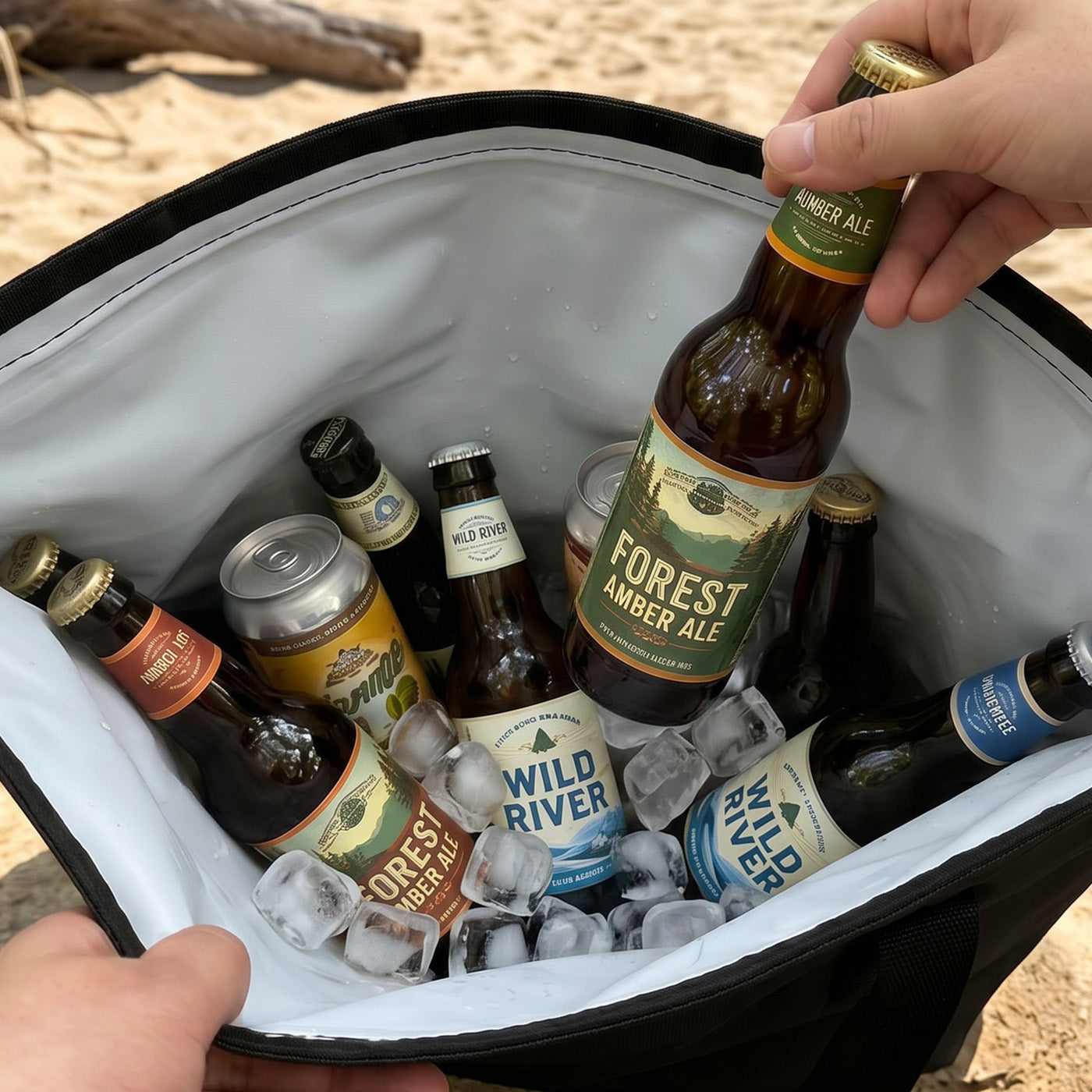 Large soft coolers for beach