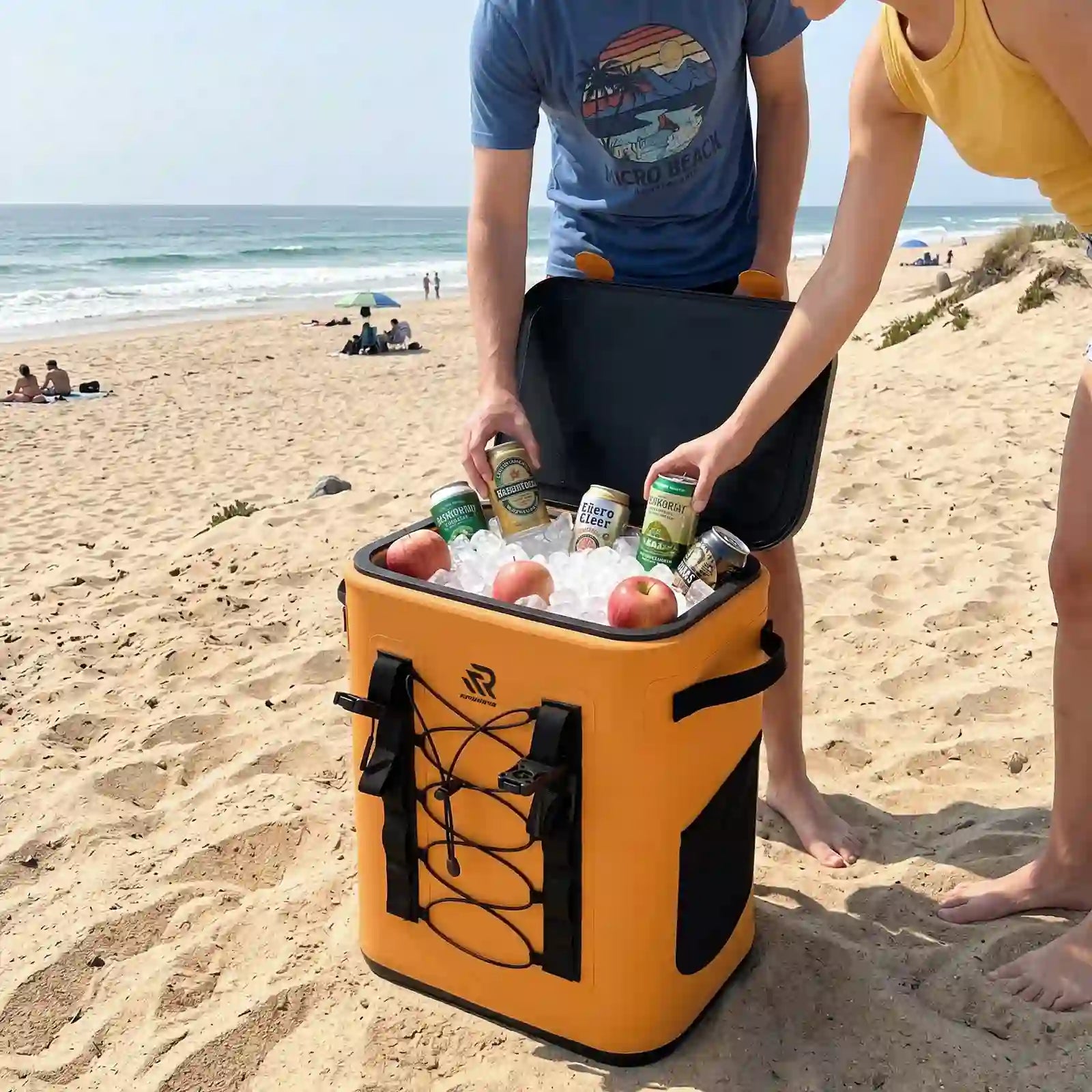 rivonova magnetic soft cooler for beach trips