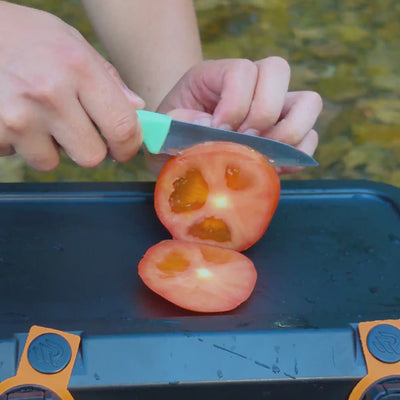 rivonova magnetic soft cooler lid as a table